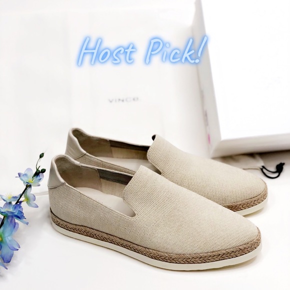 Vince. Dillon Pull On Sneaker Flax 8 Espadrille - Picture 15 of 15